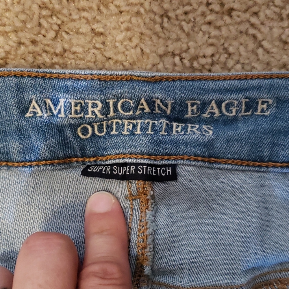 American Eagle Outfitters Midi Jean shorts